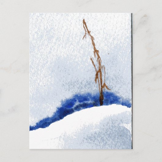 Carte postale Route de campagne "Lonely Reed" (Devant)