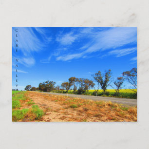 Carte Postale route de clare valley