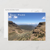 Carte Postale route de col sani (Devant / Derrière)