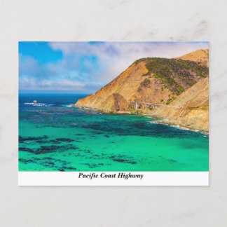 Carte Postale Route de la côte Pacifique