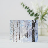 Carte Postale Route de neige (Debout devant)