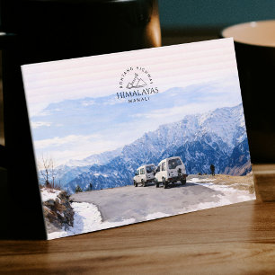 Carte Postale Route de Rohtang Himalaya, Manali Aquarelle
