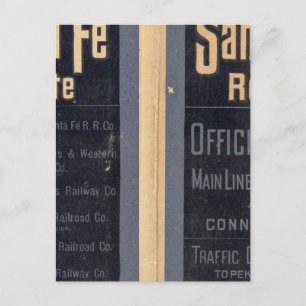 Carte Postale Route de Sante Fe, Californie