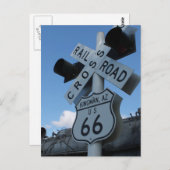 Carte Postale ROUTE DES ÉTATS-UNIS 66 Kingman Arizona (Devant / Derrière)