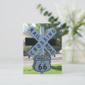 Carte Postale ROUTE DES ÉTATS-UNIS 66 Kingman Arizona (Debout devant)