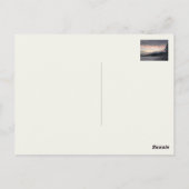 Carte Postale Route d'hiver (Dos)