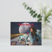 Carte postale Route historique 66 (Debout devant)