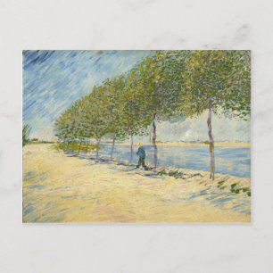 Carte Postale Route le long de la Seine près d'Asnières, Van Gog