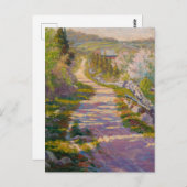 Carte Postale Route par Newell Convers Wyeth (Devant / Derrière)