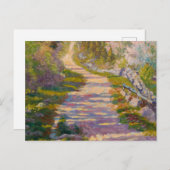 Carte Postale Route par Newell Convers Wyeth (Devant / Derrière)