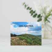 Carte Postale Route Pittoresque Talimena Oklahoma (Debout devant)
