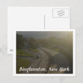 Carte Postale Route, Printemps (Devant / Derrière)