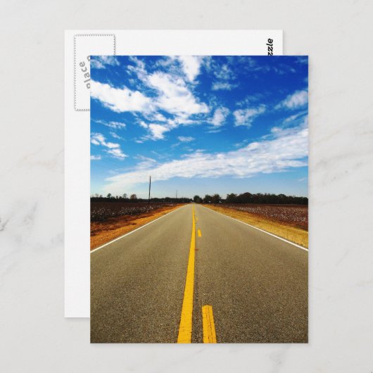 Carte Postale route sud (Devant / Derrière)