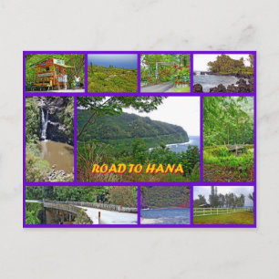 Carte Postale Route vers Hana