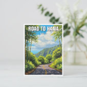 Carte Postale Route vers Hana Maui Hawaii Travel (Debout devant)