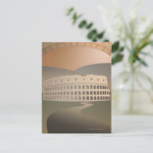Carte Postale Route vers le Colisée, Rome, Italie (Debout devant)