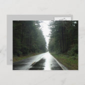 Carte postale Route vers l'éternité (Devant / Derrière)