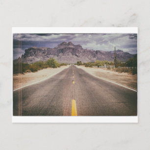 Carte Postale Route vers nulle part