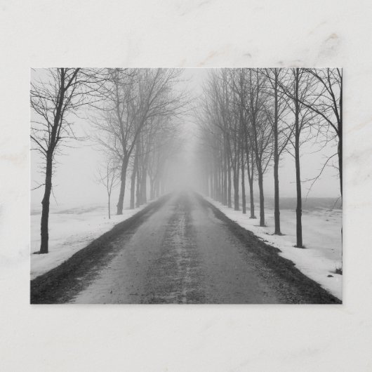 Carte Postale Route vers nulle part (Devant)