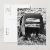 Carte Postale Route vers nulle part (Devant / Derrière)