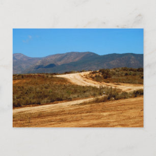 Carte postale Route vers nulle part