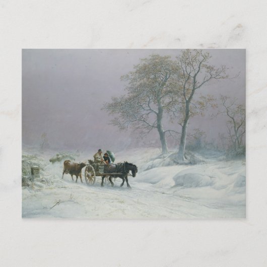 Carte Postale Route vinicole pour le marché (Devant)