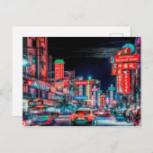 Carte Postale Route Yaowarat (Devant / Derrière)