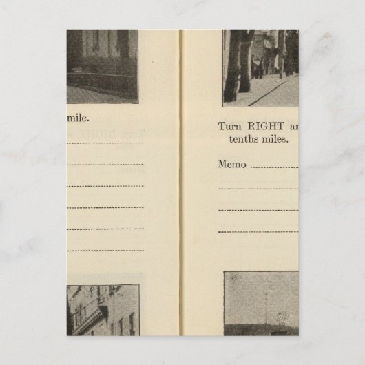 Carte Postale Routes automobiles, NY (Devant)