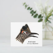 Carte Postale Routeur (Geococcyx californianus) (Debout devant)