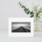 Carte postale routière sans fin (Debout devant)