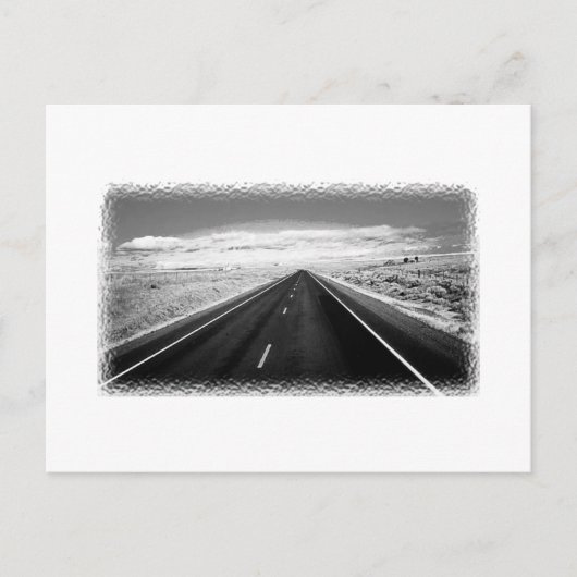 Carte postale routière sans fin (Devant)