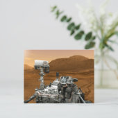 Carte Postale Rover Curiosity Du Laboratoire Scientifique Mars.  (Debout devant)