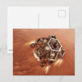 Carte Postale Rover de persévérance à la mise en marche des mote (Devant / Derrière)