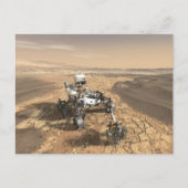 Carte Postale Rover Mars 2020 à la surface de Mars. (Devant)