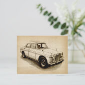 Carte Postale Rover P5 1968 (Debout devant)