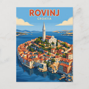 Carte Postale Rovinj Croatie