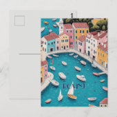 Carte Postale Rovinj Croatie Voyage (Devant / Derrière)