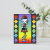 Carte Postale Roxsy Pixie Stick Psychobilly Rainbo (Debout devant)