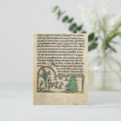 Carte Postale Roy Page de texte avec illustration (Debout devant)