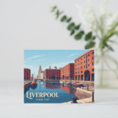 Carte Postale Royal Albert Dock Angleterre (Debout devant)