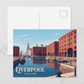 Carte Postale Royal Albert Dock Angleterre (Devant / Derrière)