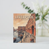 Carte Postale Royal Albert Dock Angleterre (Debout devant)