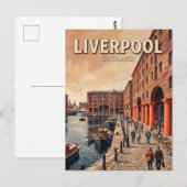 Carte Postale Royal Albert Dock Angleterre (Devant / Derrière)