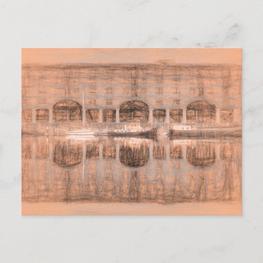 Carte Postale Royal Albert Dock Liverpool da Vinci (Devant)