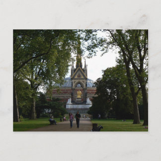 Carte Postale Royal Albert Hall et Prince Albert Memorial