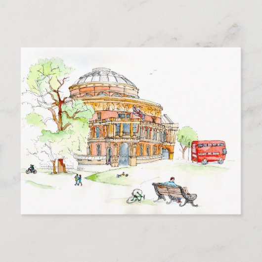 Carte Postale Royal Albert Hall, Londres (Devant)