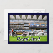 Carte postale Royal Ascot Diamond Jubilee (Devant / Derrière)