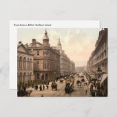 Carte postale Royal Avenue Belfast (Devant / Derrière)
