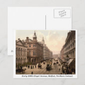 Carte Postale Royal Avenue, Belfast, Irlande du Nord (Devant / Derrière)
