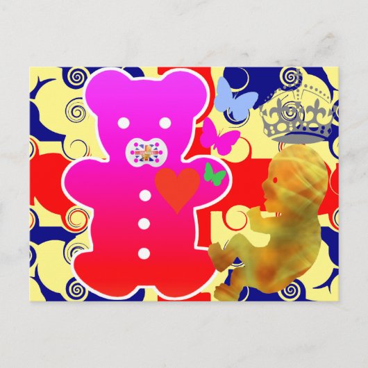 CARTE POSTALE ROYAL BABY (Devant)